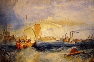 Joseph Mallord William Turner Werke - Dover Castle romantische Turner
